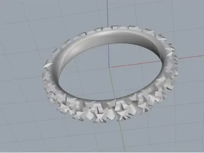 Wedding Band  3D print model