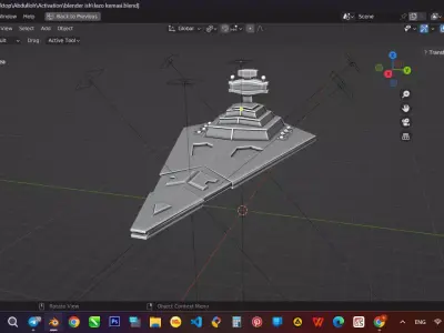 blender  3D print model