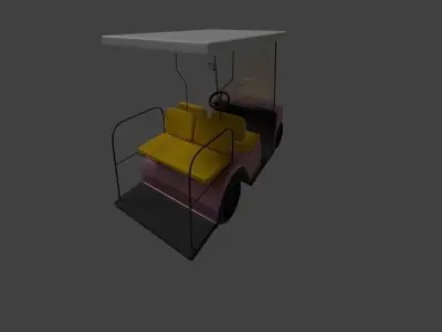 Golf Cart Free 3D model