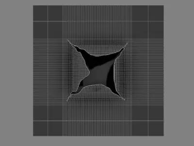 CastIron Fireplace 3D Model Design for Interior exterior 3D model