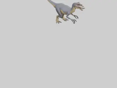 Dromaeosaurus model 3D model