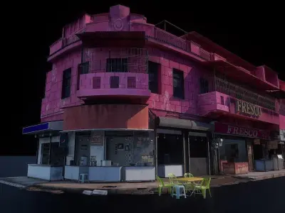 FRESCO BUILDING 3D model