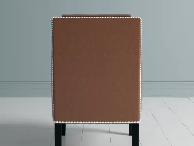 Cocktail Leather Armchair 3D model