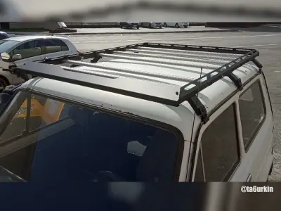 Niva Roof Rack VAZ 2121 Plans Drawings DXF PDF STP 3D model