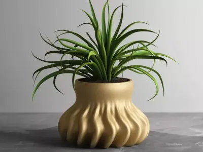 vase 3d print 538 3D print model