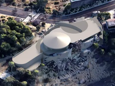 Elrod House John Lautner 3D model