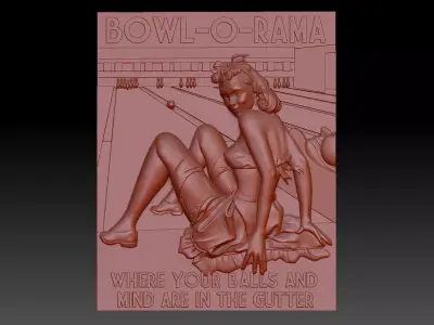 Bowling 3D print model