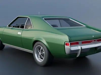 AMC Javelin 1968 3D print model