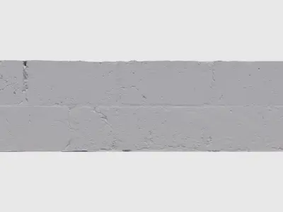Neighborhood Wall 3D model