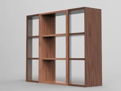 Geny Divider Low-poly 3D model