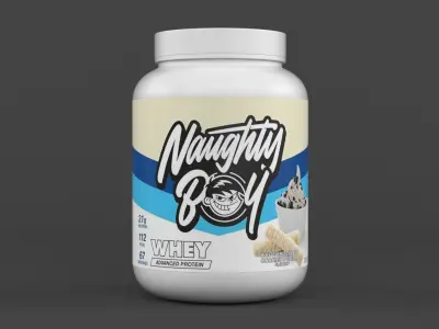 Protein Powder 3D model