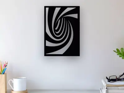 Wall Art 3D print model shop