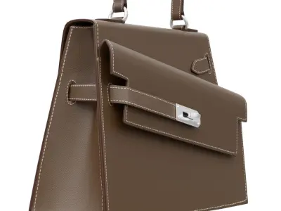 Kelly Sellier en Desordre Bag Low-poly 3D model