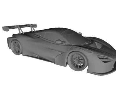 Mclaren 720s GT3 3D Print Model 3D print model