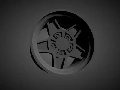 ATS Classic scalable and Printable rim 3D print model