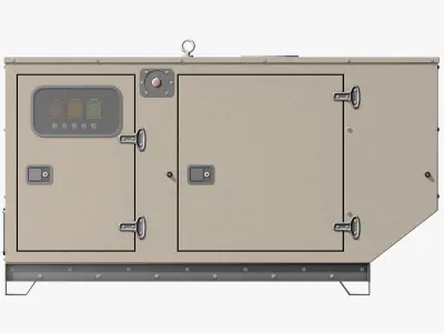 Industrial Generator 3D model