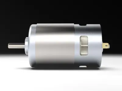 DC Motor 3D model