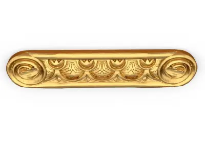 Classic carved decor ornament 509 3D print model