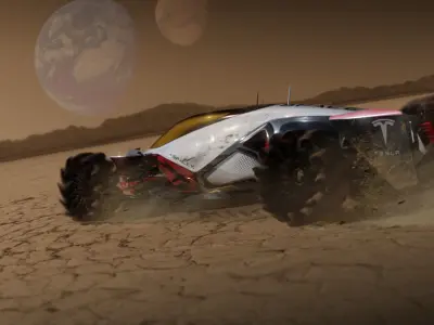 SpaceX INSECTA Low-poly 3D model