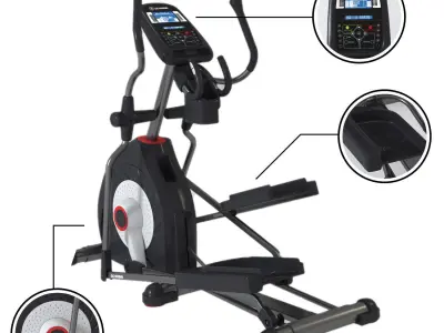 Equipment gym 3D model