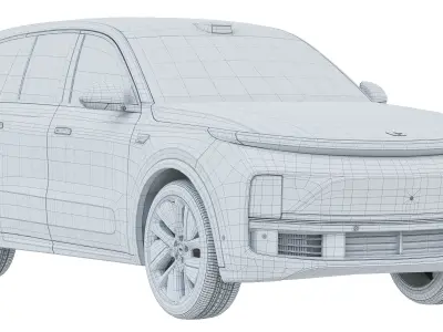 Lixiang Li L8 2024 3D model