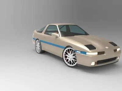 Toyota Supra MK3 3D model