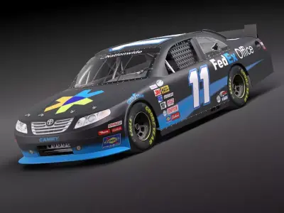 Nascar Toyota 2010-2011 3D model