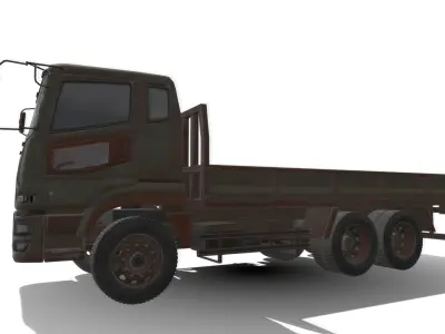 mitsubishi-fuso-super-great dump truck 3D model