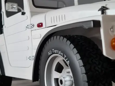 Body Widening for the FMS Suzuki Jimny LJ10 LJ80 1to6 3D print model