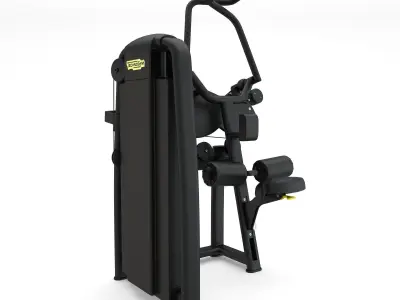 Technogym - Selectorised - Pulldown  3D model