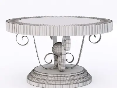 Francesco Molon F506 round table 3D model