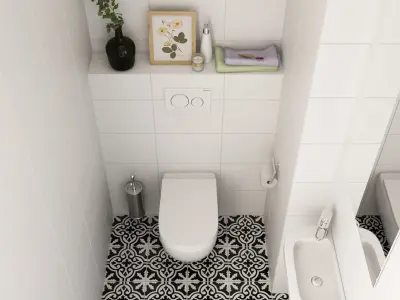 Bathroom 26 3D model