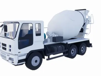 tank truck  3D print model