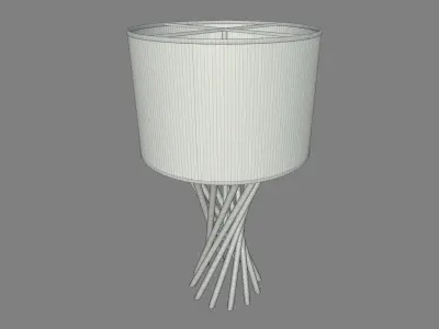 Luxury Lamp Low-poly 3D model