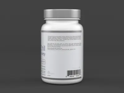 CanPrev Adrenal Chill Stress and Anxiety Capsules 3D model