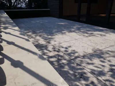 Modern A-Frame Luxury Villa - Architectural Visualization - UE5 3D model