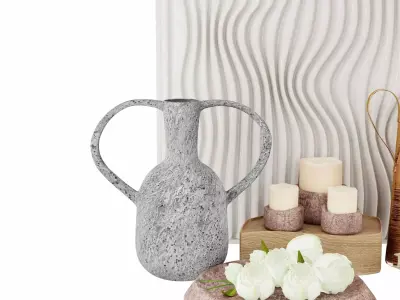 Decorative set 3D model 36