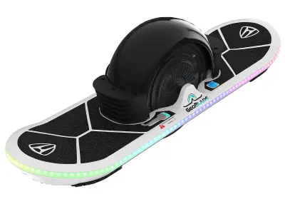 Hoverboard GeoBlade 500 Low-poly 3D model