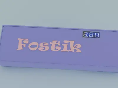 BoxFOR18650 fostik box 3D print model