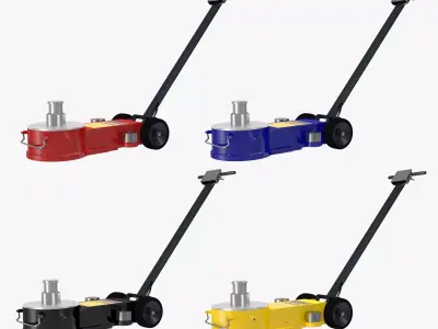 Floor Jack Collection 3D Model Pack