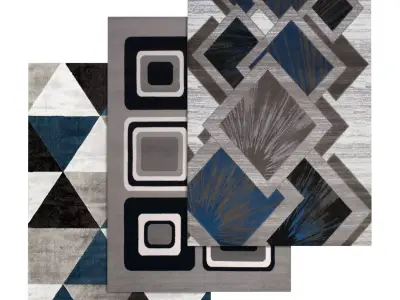 Rug Set 846 3D model