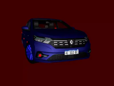 Dacia - Renault Sandero 2021  3D model