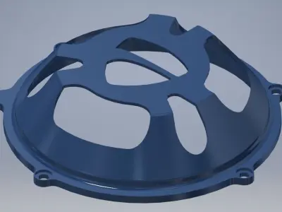 Clutch cover Italian MOTORSPORT 3D print model
