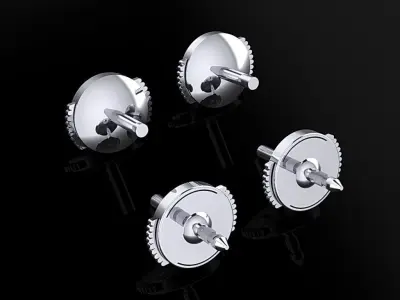 Lock for Earrings 3D print model