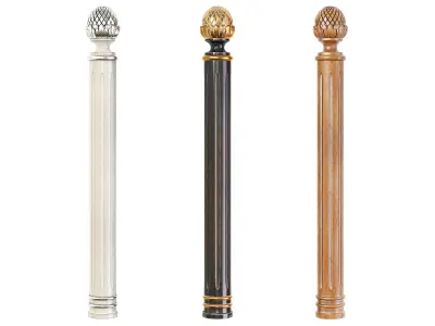 Classic baluster 02 3D model