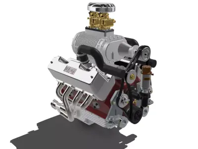 Flathead SCoT blown N Dixon Heads 3D print model