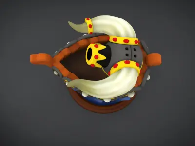 Ship 3d printable figure toy 3D print model