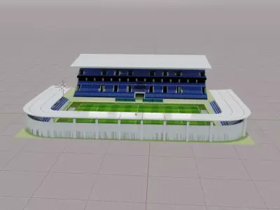 STADIUM HD SOCCER 3D model