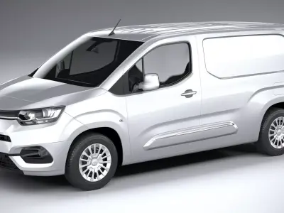 Toyota ProAce City Van Long 2020 3D model