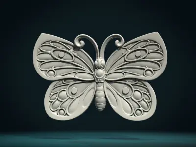 Butterfly III 3D print model
